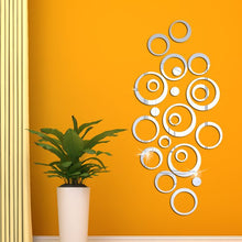 Acrylic Ring Mirror Wall Decor