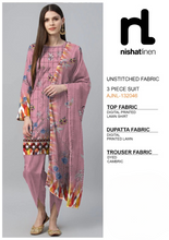 Nishat Linen 3 Piece Digital Printed Lawn Ladies Unstitched Suit New Collection