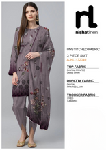 Nishat Linen 3 Piece Digital Printed Lawn Ladies Unstitched Suit New Collection